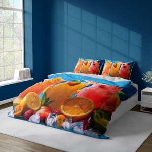 Bedding 160 x 200 3pc Satin Egil 4213A