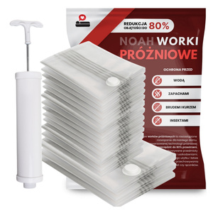 Noah 15 Piece Vacuum Bag Set + Pump