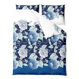 Bedding 220 x 200 3pc Cotton Zaratex Peonies