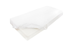 140 x 200 Satin sheet with elastic Gold 01