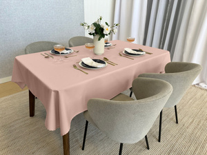 Tablecloth 130x180 Stain-Resistant Surbo Powder Pink