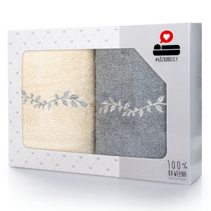 Set of Towels 2pcs. 50x100 Luba 08