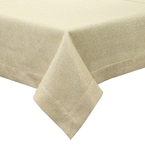Stella1 Decorative Mercer Tablecloth 145 x 300 Gold