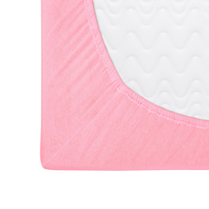 Jersey Bed Sheet with Eraser 012_D Light Pink 140x200