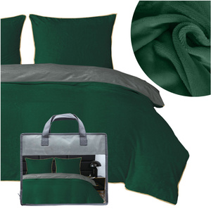 Bedding 160 x 200 3pc Osman Bear with Piping 3019