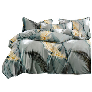 Bedding set 160 x 200 4 pieces Satin Dalwin 952