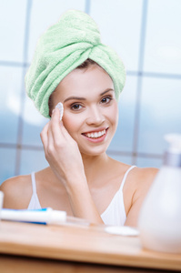 Turban 65 x 25 Microfiber Towel Aki Mint