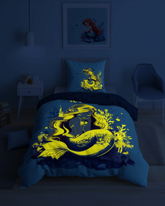 Bedding set 140 x 200 2 pcs FLUO Youth Jaime 5549A