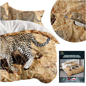 Bedding 160 x 200 3pcs Microfiber 3D Andreas 3026