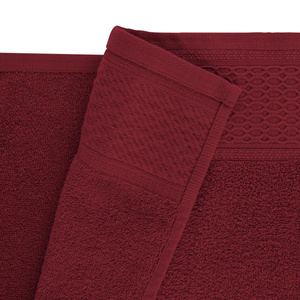 70 x 140 Bath Towel Cotton Solano Maroon