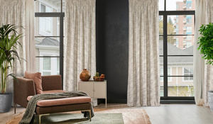 Curtain 140 x 270 Decorative Velvet Rivia Cream