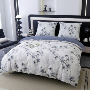 Bedding 160 x 200 3 pcs Cotton Satin Dalia 19