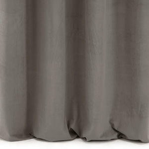 Curtain 140 x 250 Decorative Velvet Milo Ash