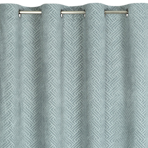 Curtain 140 x 250 Decorative Velvet Isla Steel