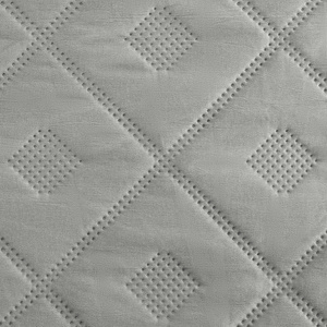Quilt 200 x 220 Design Quilted Alara6 Silver