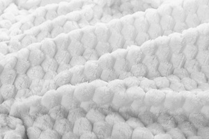 Blanket 150 x 200 Microfiber Design Cindy6 White