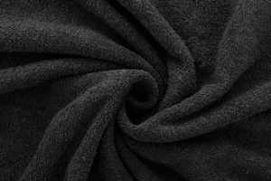 Terry sheet with elastic 002_D Black 120x200