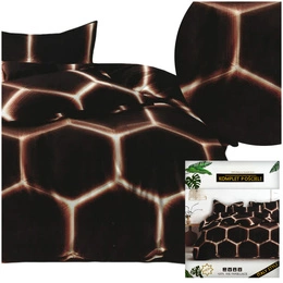 Bedding 160 x 200 3-piece Satin Dalwin 1117