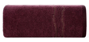 Towel 50 x 90 Bath Frotte Karin 08 Burgundy