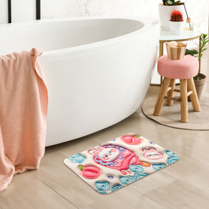 Magic 34 3D Non-Slip Absorbent Bathroom Mat