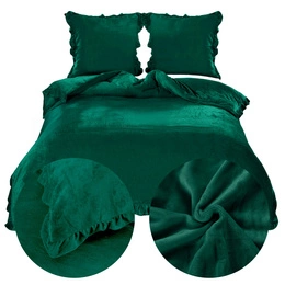 Bedding 200 x 220 3pcs Microfiber Frill Erva 2576