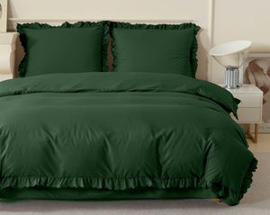 Bedding set 160 x 200 3 pcs with Ruffle Luxury Jowita 05