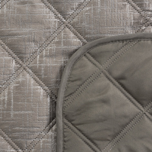 Quilted Velvet Bedspread 170 x 210 Blink6 Beige