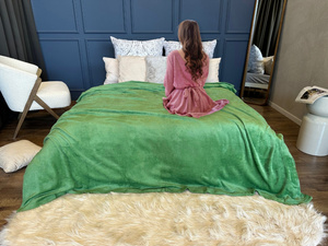 Blanket 160 x 200 Microfiber Solid Juana 07