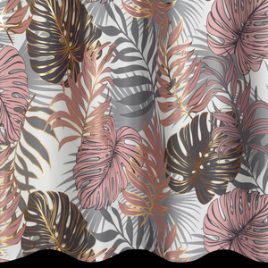 Curtain 140 x 250 Decorative Corfu Pude Splits