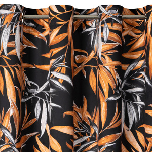 Pierre Cardin Zoja Velvet Curtain 140 x 250 Black