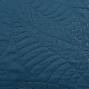 170 x 210 Quilted Decorative Bedspread Boni6 Navy Blue