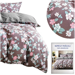 Bedding 160 x 200 3pc Satin Cotton No. A1558