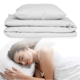 Bedding 140 x 200 2cz Hotel Stripes Luna