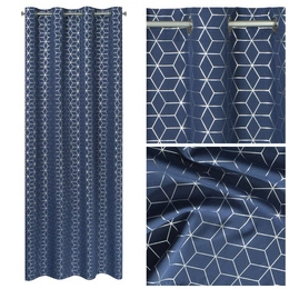 Curtain 140 x 250 Ready Decorative Cube Gran + Sr