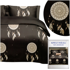 Bedding 160 x 200 3 pcs Cotton Satin no. A1847