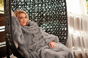 Blanket 150 x 210 Microfiber with Sleeves Kangoo 44