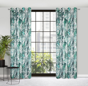 Ready-made Curtain Adeline Slider 140 x 250 B+Green