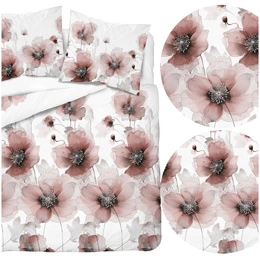 Bedding 220 x 200 3pcs Asti Satin Cotton 4817C