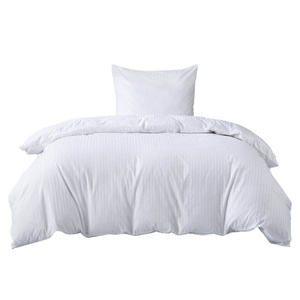 Bedding 140 x 200 2pc Cotton Adamash White