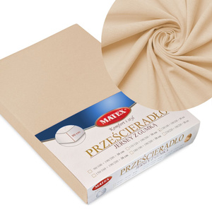 Bed sheet 190 x 200 h 30 with elastic JERSEY 16