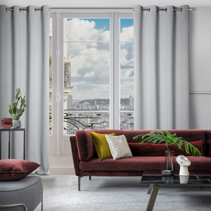 Amaro Blackout Curtain 140 x 250 Przel Grey