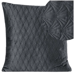 Velvet pillowcase Sid 45 x 45 Black