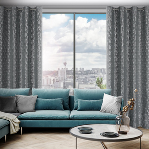 Curtain 140 x 250 Decorative Semi Eyelets St+Sr