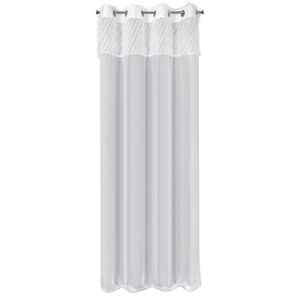 Amira Decorative Curtain 140 x 250 Spill White