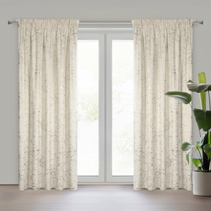 Curtain 140 x 270 Velvet Tape Dori Cream