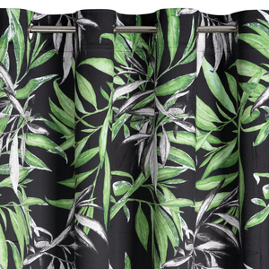 Pierre Cardin Zoja Velvet Curtain 140 x 250 Green