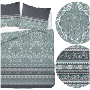 Bedding 160 x 200 3pc Asti Satin Cotton 4606A1