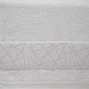 70 x 140 Terry Bath Towel Nika 01 White