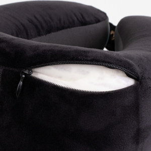 Rogal Memory Travel Pillow with Hood Comfy 02