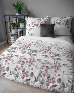 Bedding 220 x 200 3pc Flannel Cotton Laura 5626B